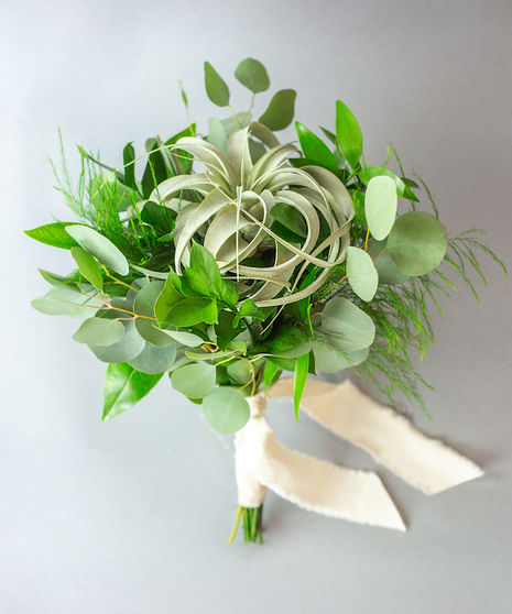 Delicate Greens Petite Bouquet