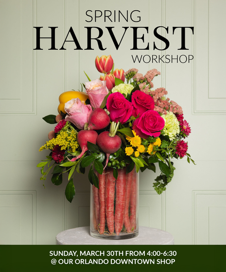 Spring Harvest - Orlando Design Workshop - March 30th