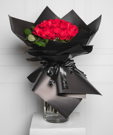 Wrapped In Love-3 Dozen Roses