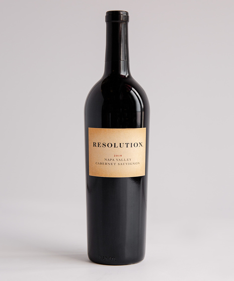 The Resoltuion Cabernet Sauvignon is full bodied, rich, and exquisitely balanced with aromas of dark berries, mocha and spice on the nose.